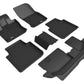 3D MAXpider 18-22 Volkswagen Tiguan 7-Seats Kagu 1st 2nd & 3rd Rows - Black 
 L1VW10701509