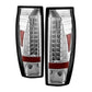 Spyder Chevy Avalanche 02-06 LED Tail Lights Chrome ALT-YD-CAV02-LED-C 5001078