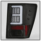 Spyder 07-10 Jeep Grand Cherokee Light Bar LED Tail Lights - Black ALT-YD-JGC07V2-LB-BK 5086655
