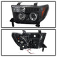 Spyder Toyota Tundra 07-133 Projector Headlights LED Halo LED Blk PRO-YD-TTU07-HL-BK 5012029