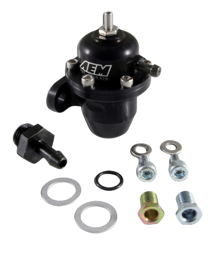 AEM 94-01 Acura Integra / 90-93 Honda Accord / 92-95 Honda Civic / 99-00 Honda Civic Black Adjustabl