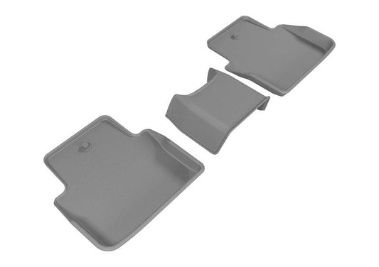 3D MAXpider 2015-2020 Acura TLX Kagu 2nd Row Floormats - Gray L1AC00921501