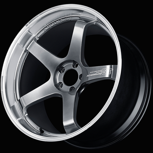 Advan GT Beyond 18x12 +25 5-114.3 Machining/Hyper Platinum Black Wheel YAQB8O25EMPB