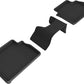 3D MAXpider 17-21 Alfa Romeo Giulia / Giulia Quadrifoglio Kagu 2nd Row Floormats - Black L1AR00121509