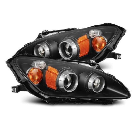AlphaRex 99-09 Honda S2000 LUXX-Series Projector LED Headlights - Black 880271 *Discontinued