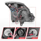Anzo 2007-2012 Nissan Sentra Projector Headlights Black