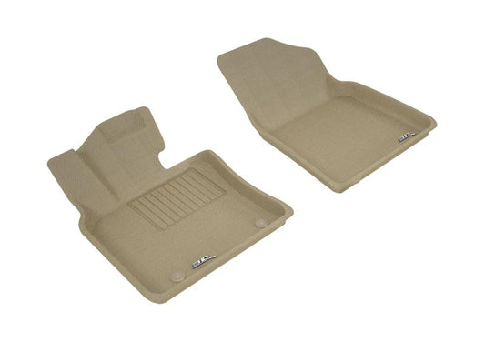 3D MAXpider 2018-2020 Toyota Camry Kagu 1st Row Floormat - Tan L1TY23711502