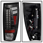 Spyder Chevy Avalanche 02-06 LED Tail Lights Black ALT-YD-CAV02-LED-BK 5001061