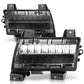 ANZO 2018-2021 Jeep Wrangler LED Side Markers Chrome Housing Smoke Lens w/ Seq. Signal Sport Bulb 511085