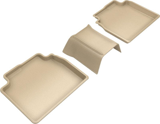 3D MAXpider 2019-2020 Lexus ES/Avalon Hybrid Kagu 2nd Row Floormats - Tan L1LX06521502