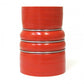 HPS 5" - 6" ID, 8" Length, Silicone Charge Air Cooler CAC Hose Double Hump Reducer Coupler Bellow Hot Side, Ultra High Temp 6-ply Aramid Reinforced, 127mm - 152mm ID