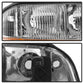 SPYDER xTune 98-01 GMC Jimmy S15 (w/Fog Lights) OEM Headlights w/Amber Bumper - Chrm (HD-JH-GS1598-OE-C) 9042690