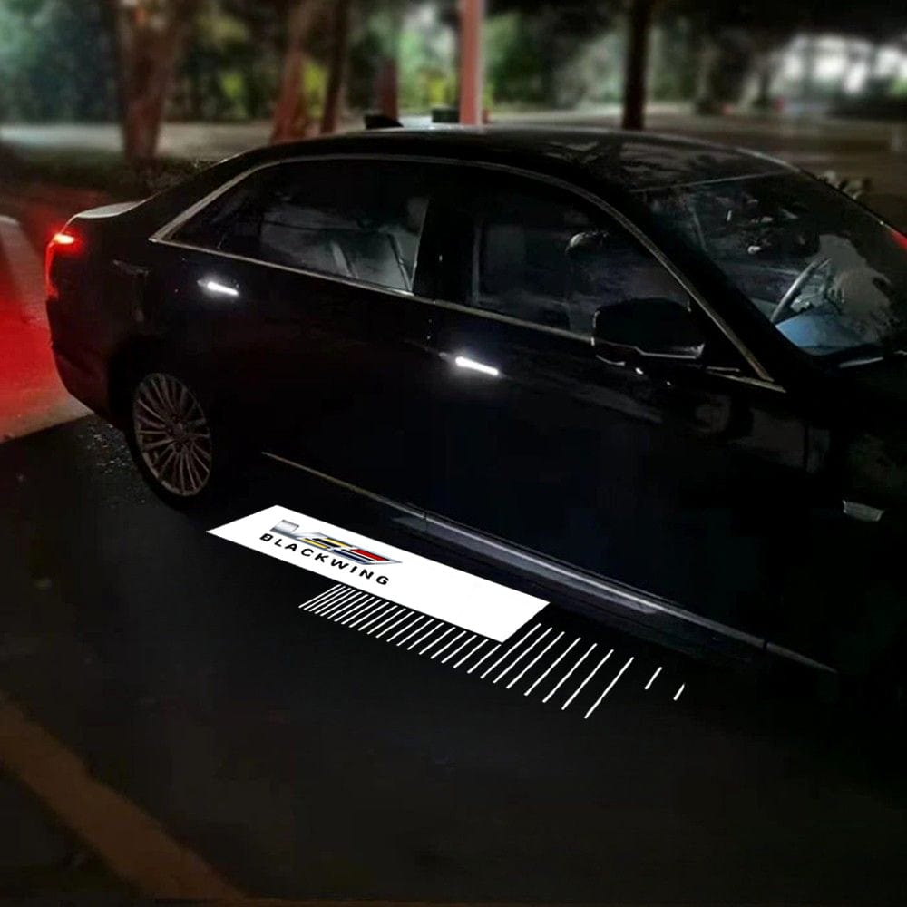 Cadillac ATS Premium Under Side Wing Mirror Projector Puddle Lights Various Designs 2013-2019