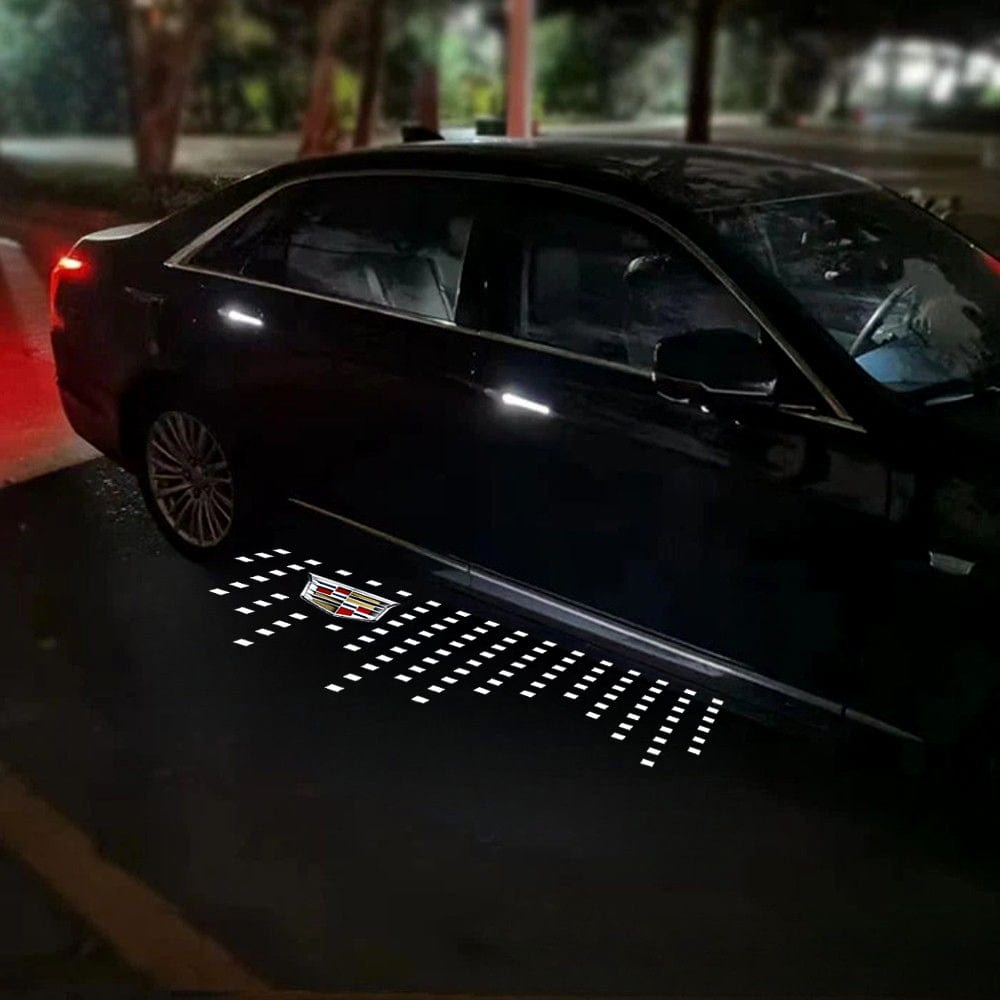 Cadillac ATS Premium Under Side Wing Mirror Projector Puddle Lights Various Designs 2013-2019