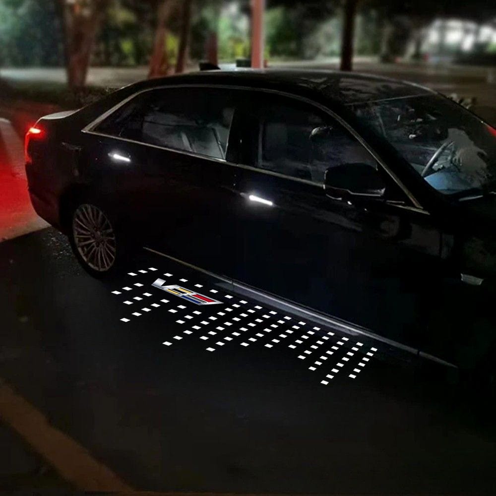 Cadillac CT5 & CT5-V Premium Under Side Wing Mirror Projector Puddle Lights Various Designs 2020-2026