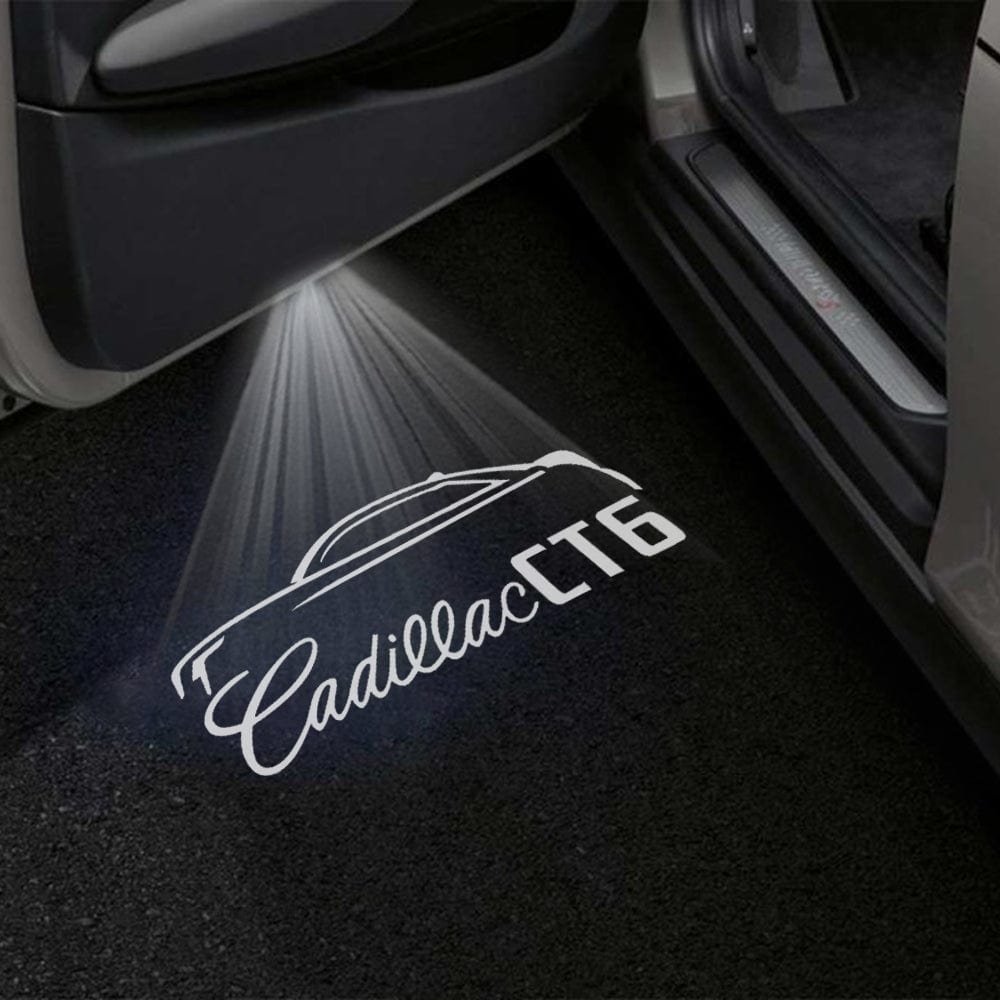 Cadillac CT6 Premium Under Door Projector Puddle Lights Various Designs 2016-2026