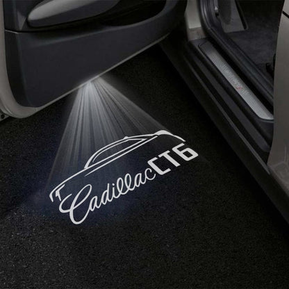 Cadillac CT6 Premium Under Door Projector Puddle Lights Various Designs 2016-2026