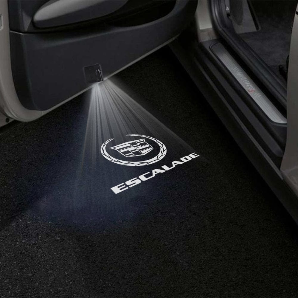 Cadillac Escalade 2nd/3rd Gen Door Stick On Puddle Lights Various Designs 2001-2014