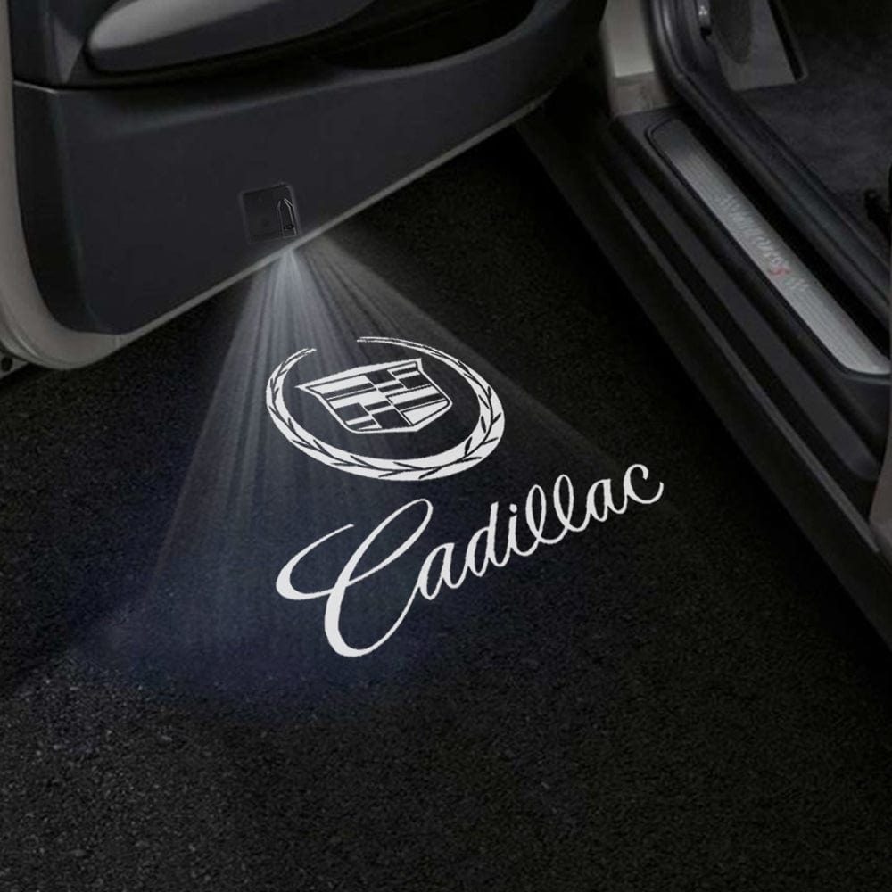 Cadillac Escalade 2nd/3rd Gen Door Stick On Puddle Lights Various Designs 2001-2014