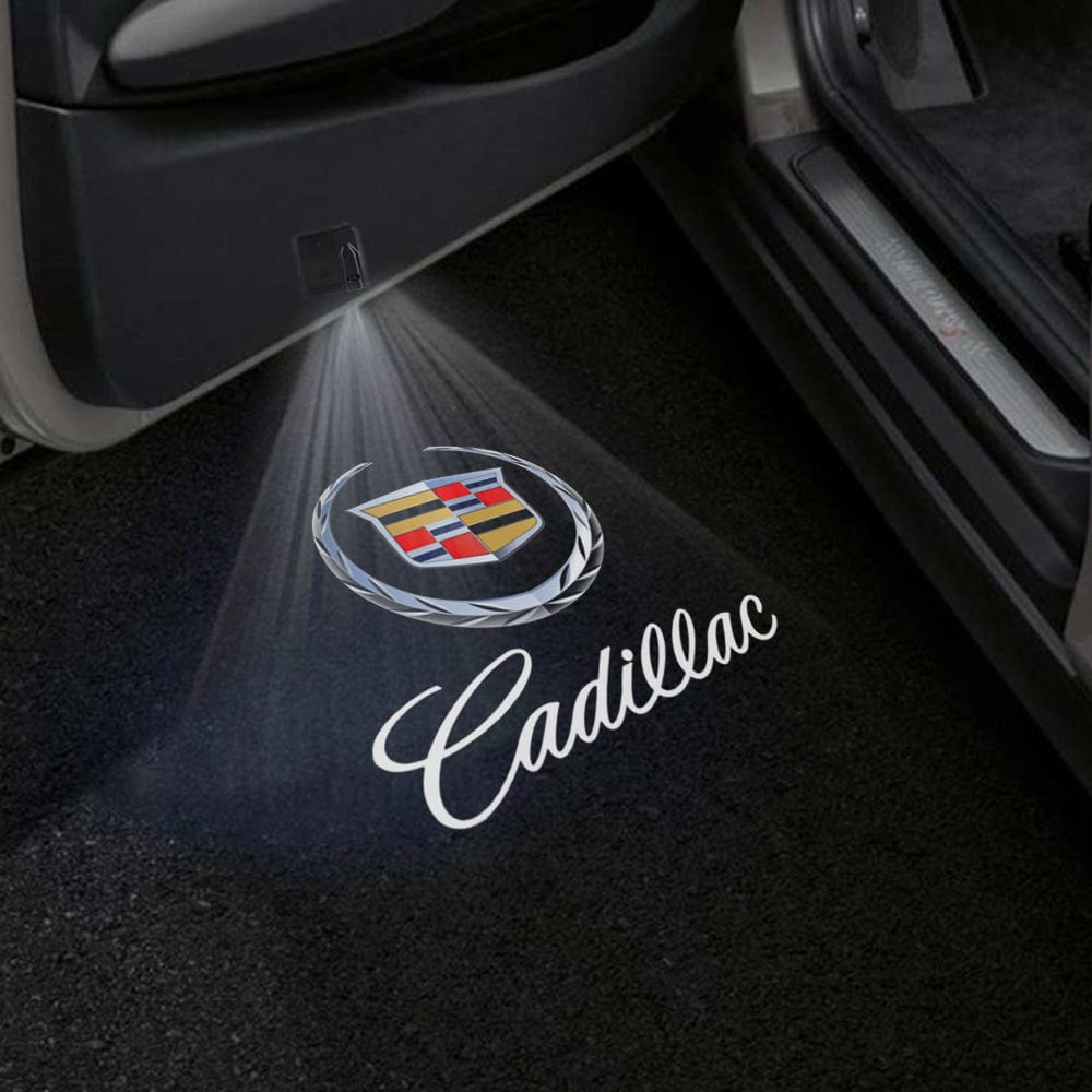 Cadillac Escalade 2nd/3rd Gen Door Stick On Puddle Lights Various Designs 2001-2014