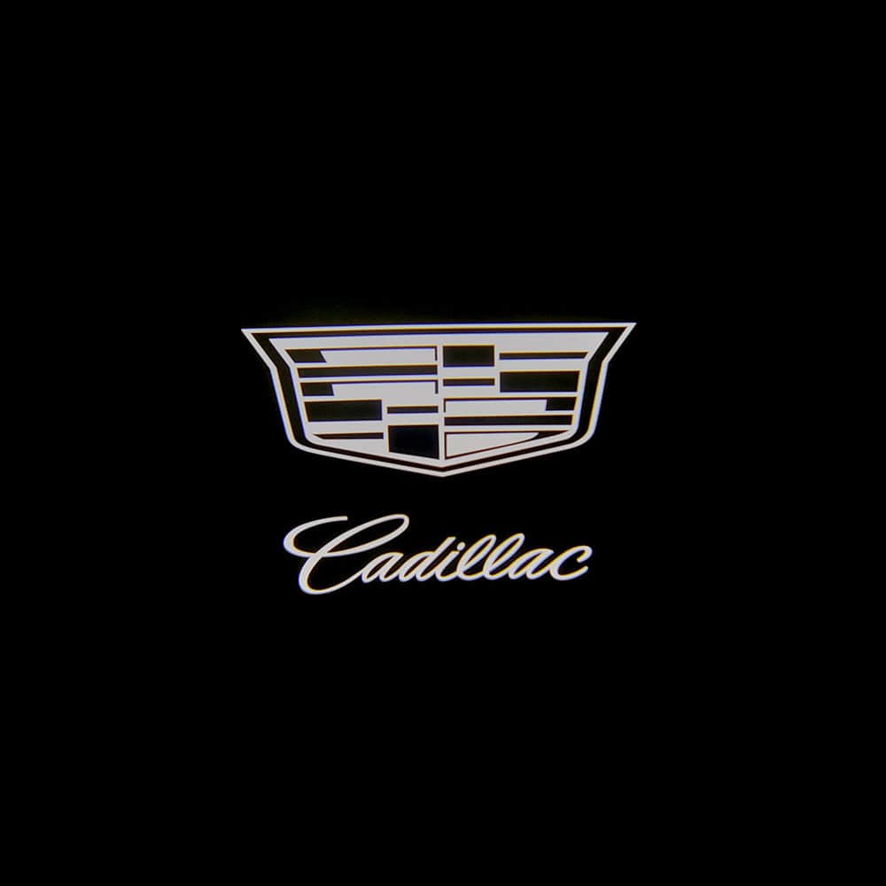 Cadillac Escalade 2nd/3rd Gen Door Stick On Puddle Lights Various Designs 2001-2014