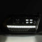 AlphaRex 09-18 Dodge Ram 2500 LUXX LED Proj Headlights Plank Style Black w/Activ Light/DRL 880526 *Discontinued