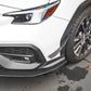 Subaru WRX Carbon Fiber Wind Splitter w/ Rods 2022-Up