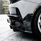 MWD Style Carbon Fiber Rear Diffuser Spats Canards for McLaren GT