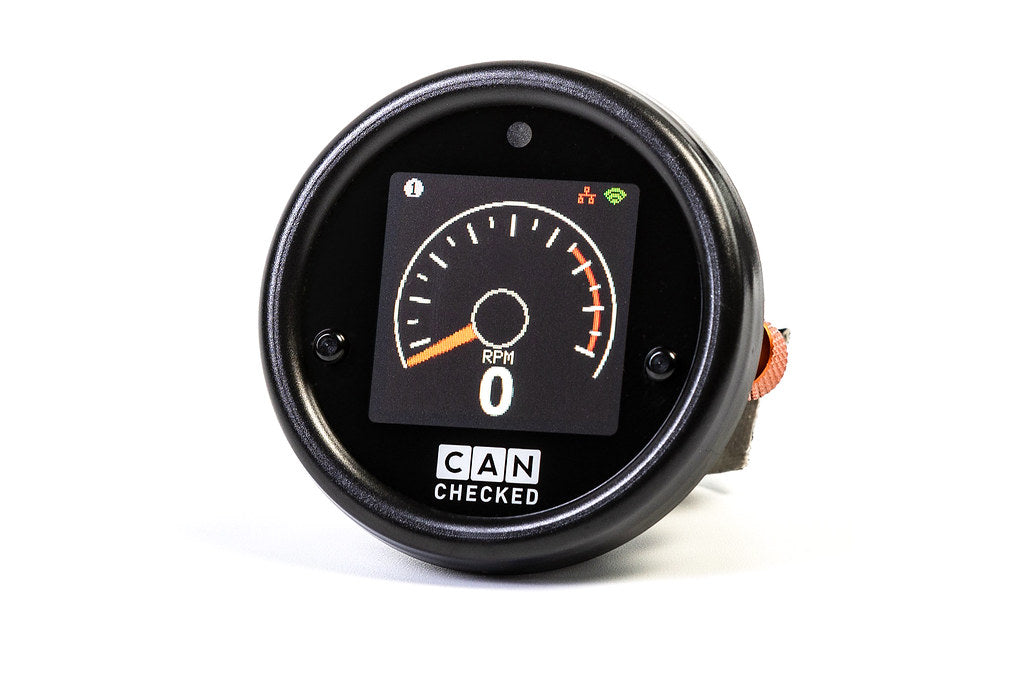 CANchecked MFD15 Multi Function Universal Display | 1.5" Gen2 with OBD Cable