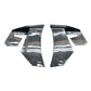 MWD Style Carbon Fiber Rear Diffuser Spats Canards for McLaren GT