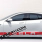 Side Skirt Stripe Decals (2-Pack) | 3 Styles | Multiple Colors | Scratch Protection