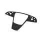 Carbon Fiber Yoke Steering Wheel Trim Panel Cover for Model S/X 2021+