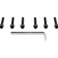 Carbonex Titanium Steering Wheel Bolt Set for JQ Werks / MadTrace Racing Steering Wheel