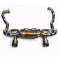 Titanium Valved Catback Exhaust for Porsche Cayman 718 GT4 RS Spyder RS