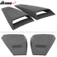2005-2014 Ford Mustang Rear Window Louvers Side Vent Scoops ABS PU