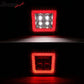 2006-2011 Honda Civic Mugen RR Style Red 3rd Brake Light Rear Diffuser