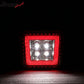 2006-2011 Civic Mugen Twin Outlet Clear 3rd Brake Light Rear Diffuser