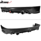 2006-2011 Civic Mugen Twin Outlet Smoke 3rd Brake Light Rear Diffuser