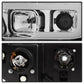 Spyder 07-13 Toyota Tundra V2 Light Bar DRL Projector Headlights - Chrome (PRO-YD-TTU07V2-LB-C) 5084651
