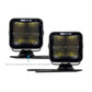 Borne Off-Road 21+ Bronco Light Pods 2pc Ditch 3x3 Flood BNLT-BR-21-DT2F