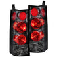 Anzo 2003-2015 Chevrolet Express Taillights Black
