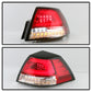 Spyder Pontiac G8 08-09 Version 2 Light Bar LED Tail Lights - Red Clear- ALT-YD-PG808V2-LB-RC 5086075