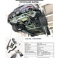 HKS 2019+ Toyota GR Supra w/o OPF Dual Hi-Power Titanium Tip Catback Exhaust 31014-KT001