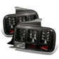 Spyder Ford Mustang 05-09 LED Tail Lights Black ALT-YD-FM05-LED-BK 5003546
