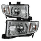 SPYDER Xtune Honda Ridgeline 06-13 Crystal Headlights Chrome HD-JH-HRID06-AM-C 9025501