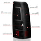 ANZO 1999-2002 Chevy Silverado 1500 LED Taillights Plank Style Black w/Smoke Lens 311331