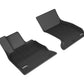 3D MAXpider 2018-2020 Kia Stinger Rwd Kagu 1st Row Floormat - Black L1KA04611509