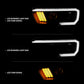 Anzo  16-17 Toyota Tacoma Projector Headlights w/ Plank Style Design