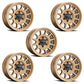 Ford Racing 21-23 Bronco (Excl Bronco Raptor) 17x8.5 Method Bronze Wheel Kit M-1007K-M1785BR