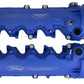 Ford 4.6L 3-Valve V/C Blue Powder Coated w/Logo FRDM6582-FR3VBL